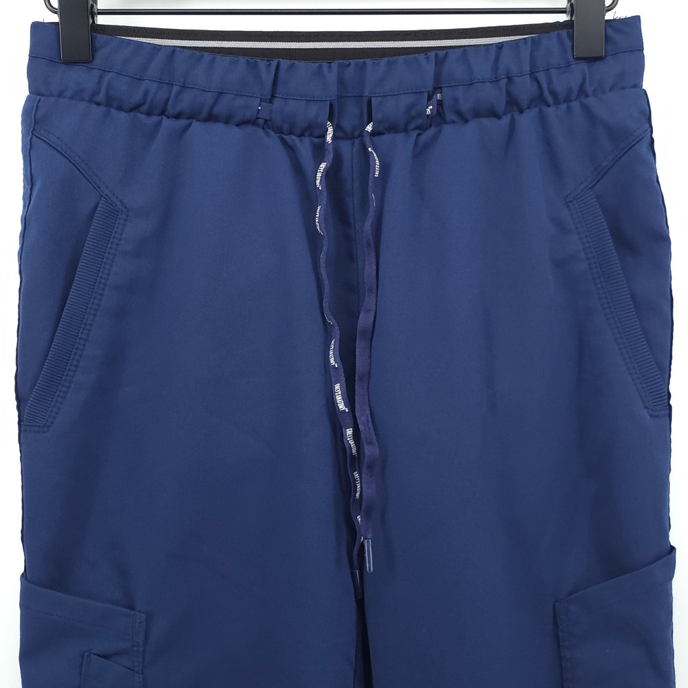 Grey's Anatomy Barco Women Scrub Joggers XSP Navy Blue Cargo Pants - Picture 2 of 10